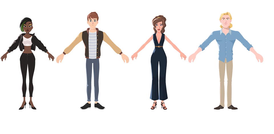 characters - body motion